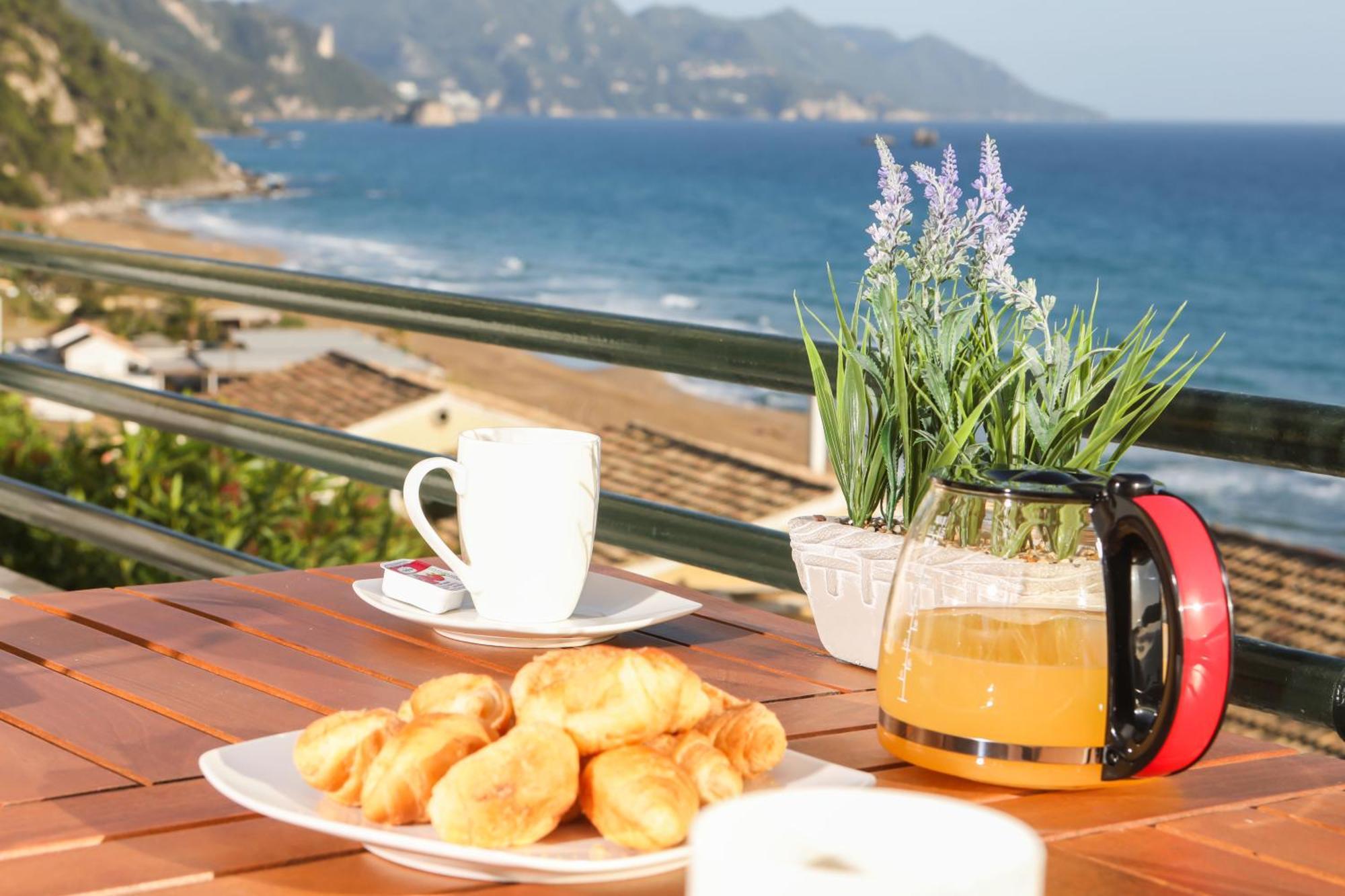 Grammhouse Corfu - Glyfada Beach Exteriör bild