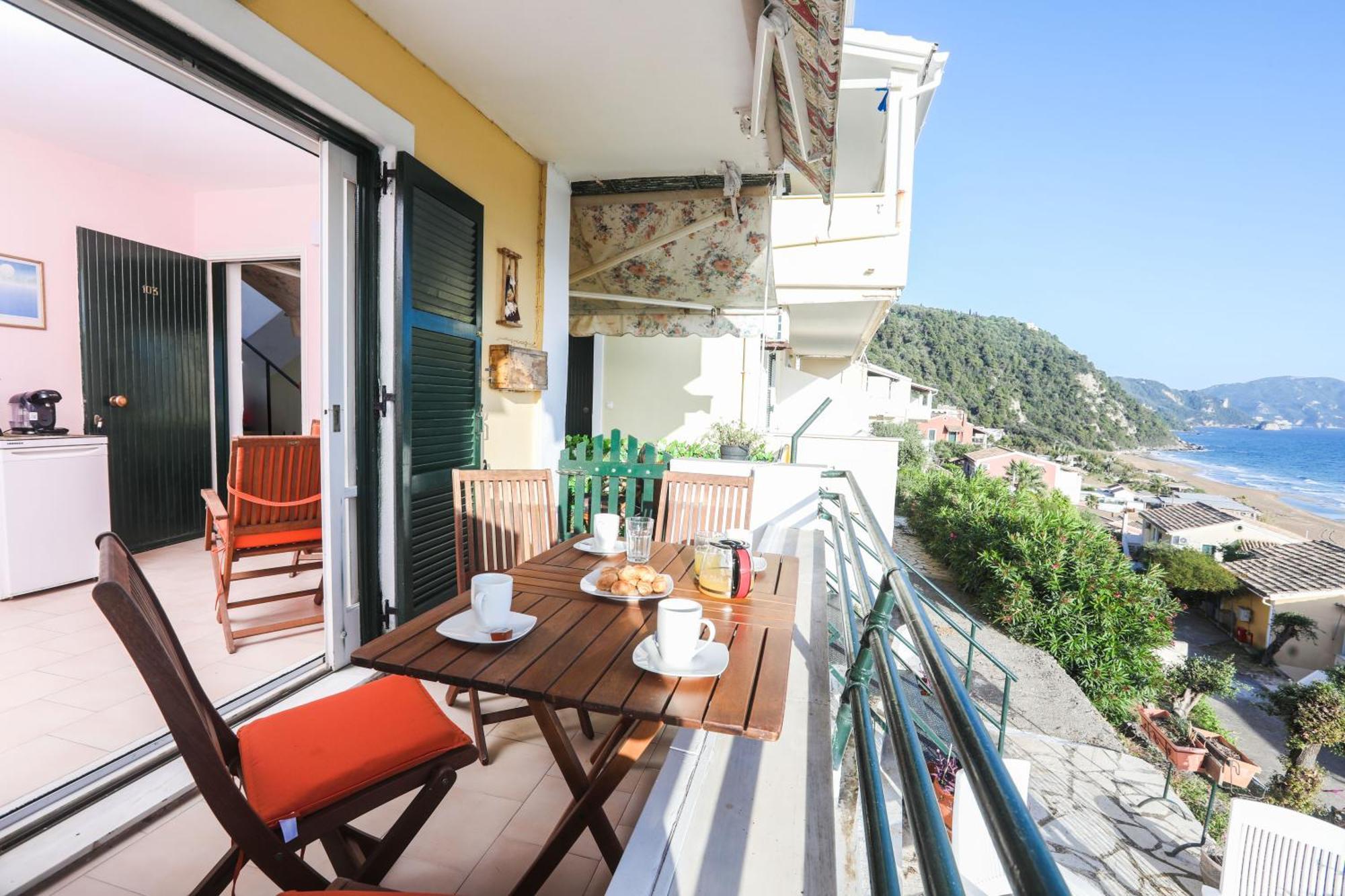 Grammhouse Corfu - Glyfada Beach Exteriör bild