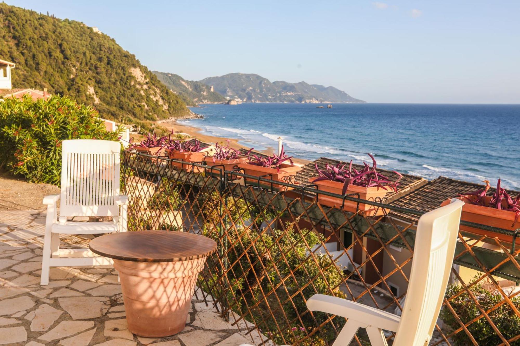 Grammhouse Corfu - Glyfada Beach Exteriör bild