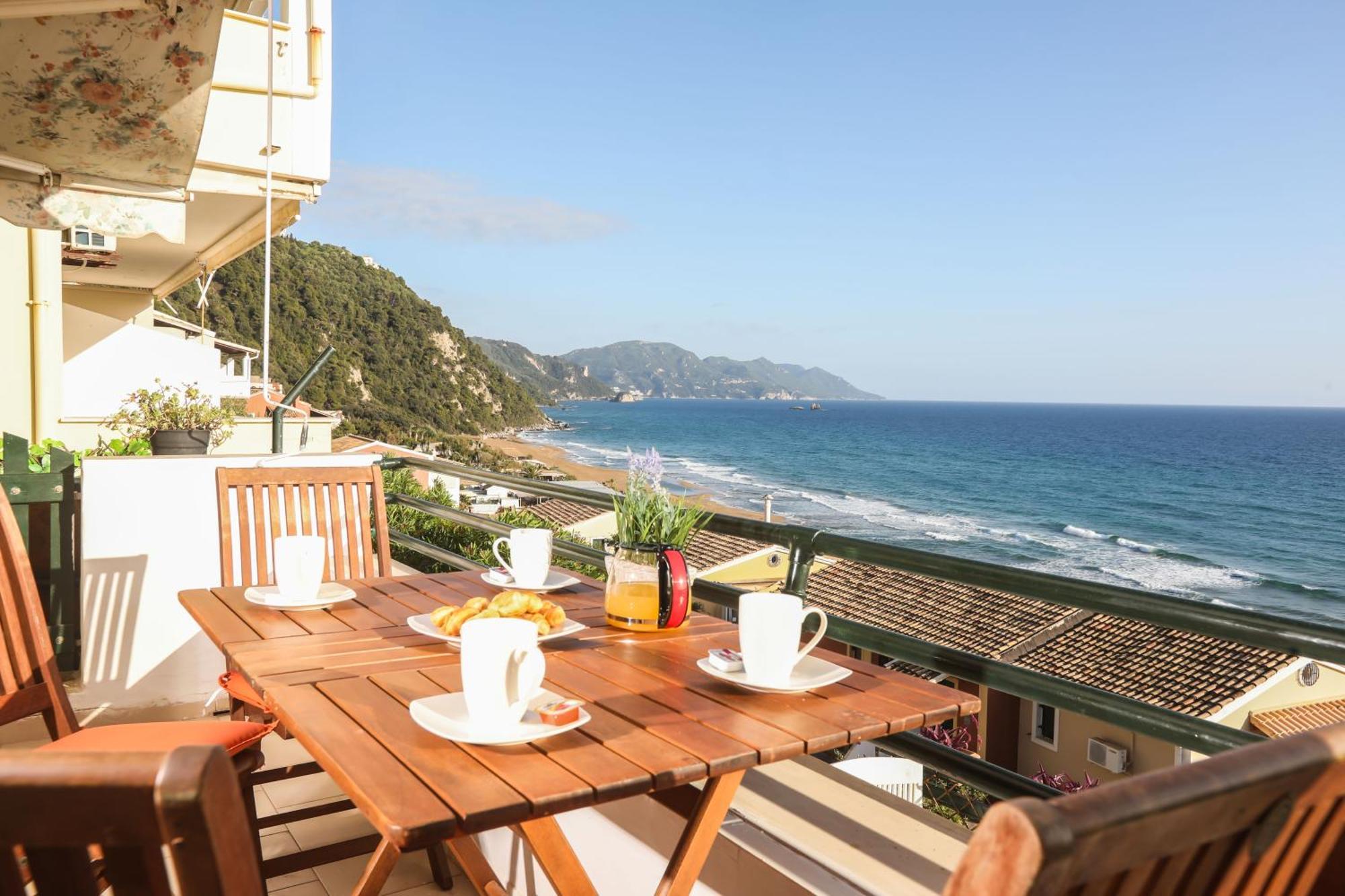 Grammhouse Corfu - Glyfada Beach Exteriör bild